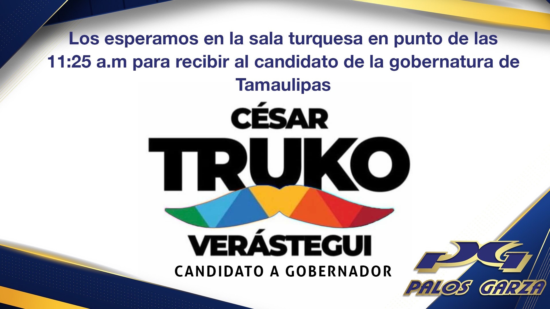 Visita Candidato a Gobernador César Truko Verástegui